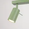 Plafon RING 4L szałwiowy